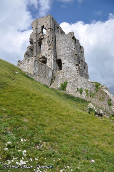 Corfe Castle Ruins